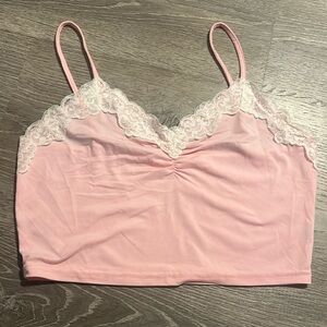 Laced Ruched Bust Cami Top!